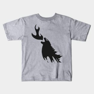 Kaiju on fire Kids T-Shirt